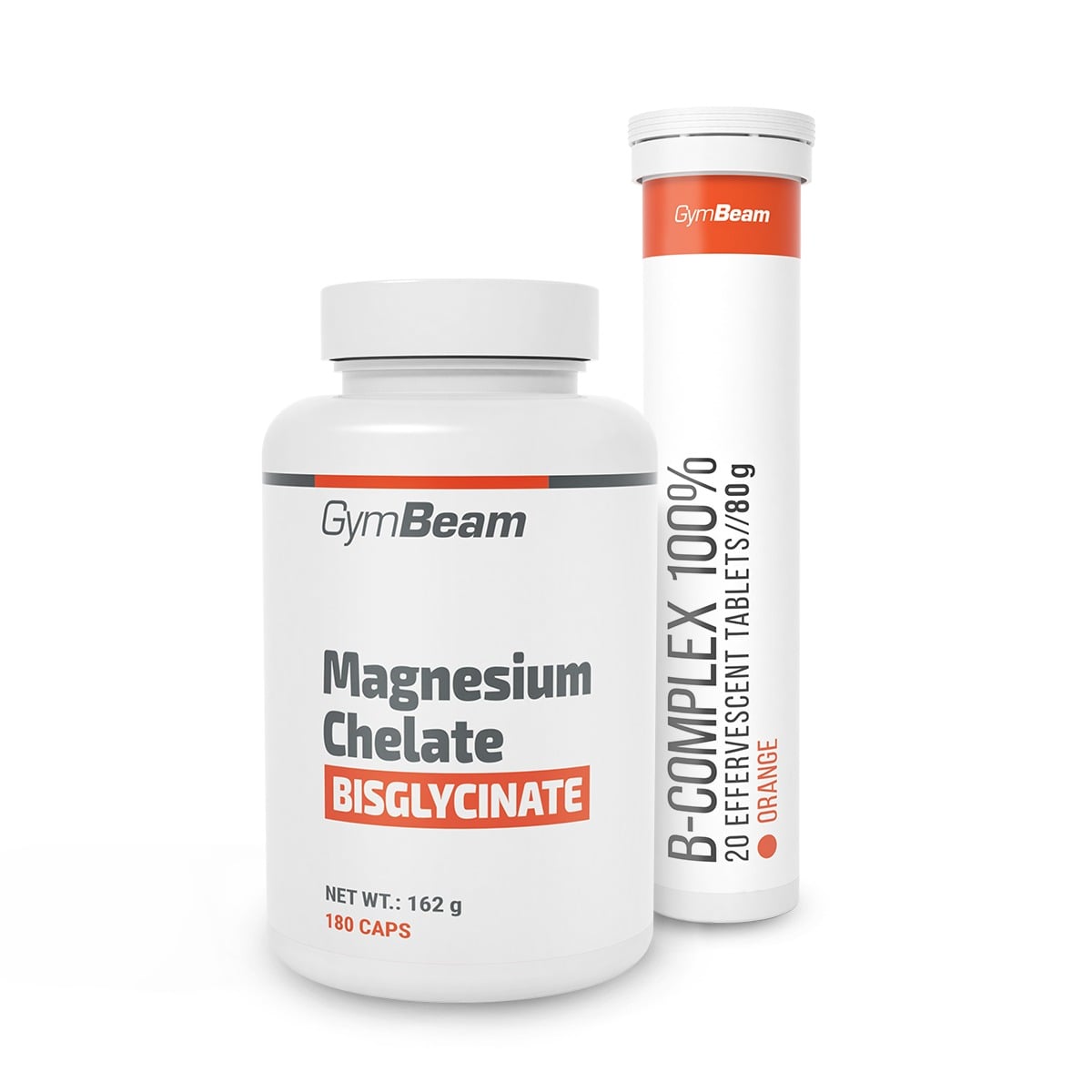 Magneziu chelat (bisglicinat) - GymBeam + cadou