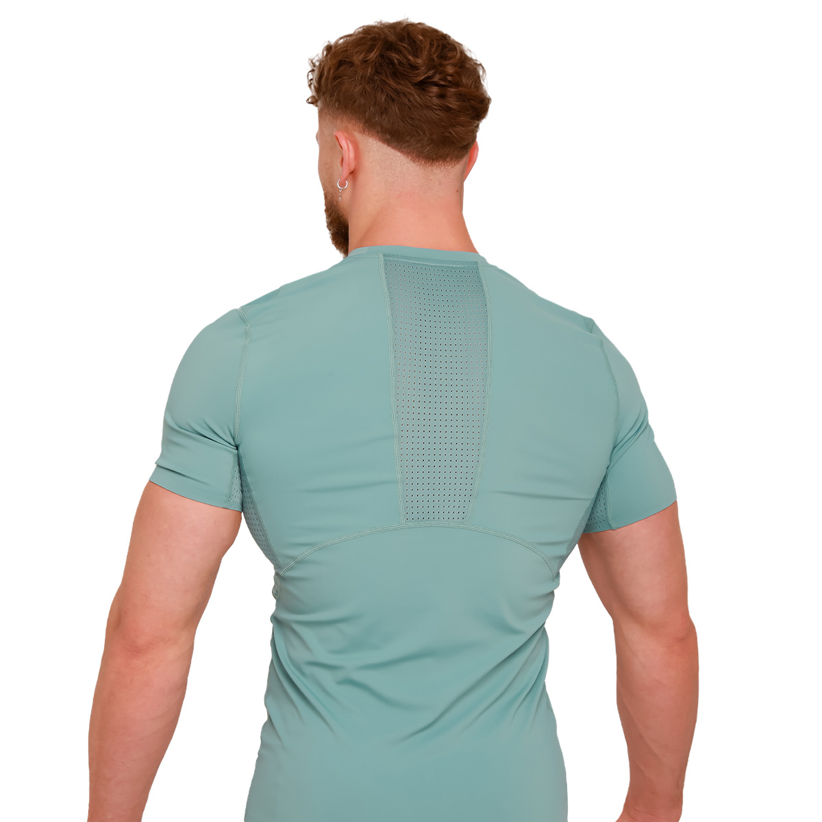 GymBeam Tricou de compresie High Blue · záber 9