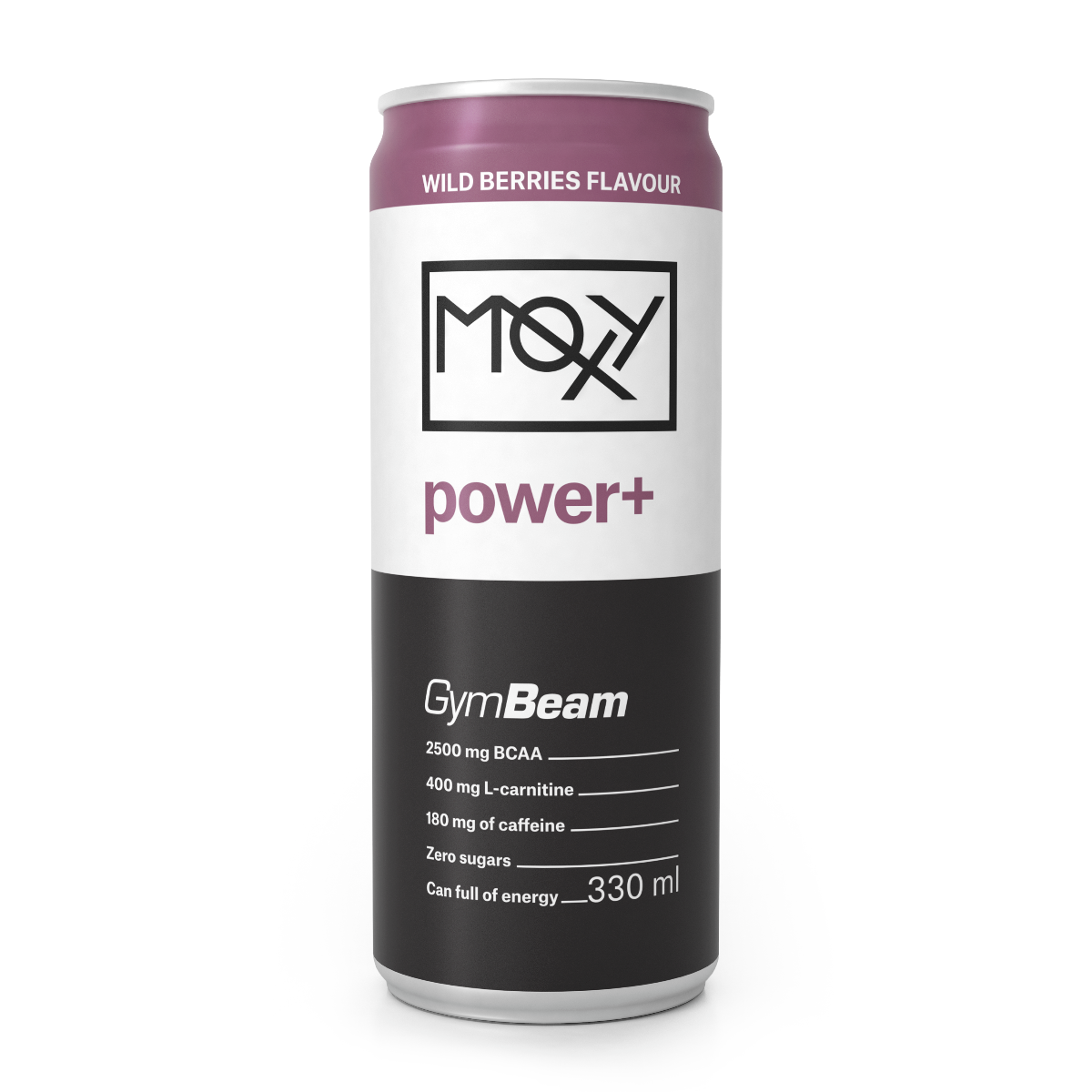 GymBeam MOXY Power+ Energy Drink 330 ml