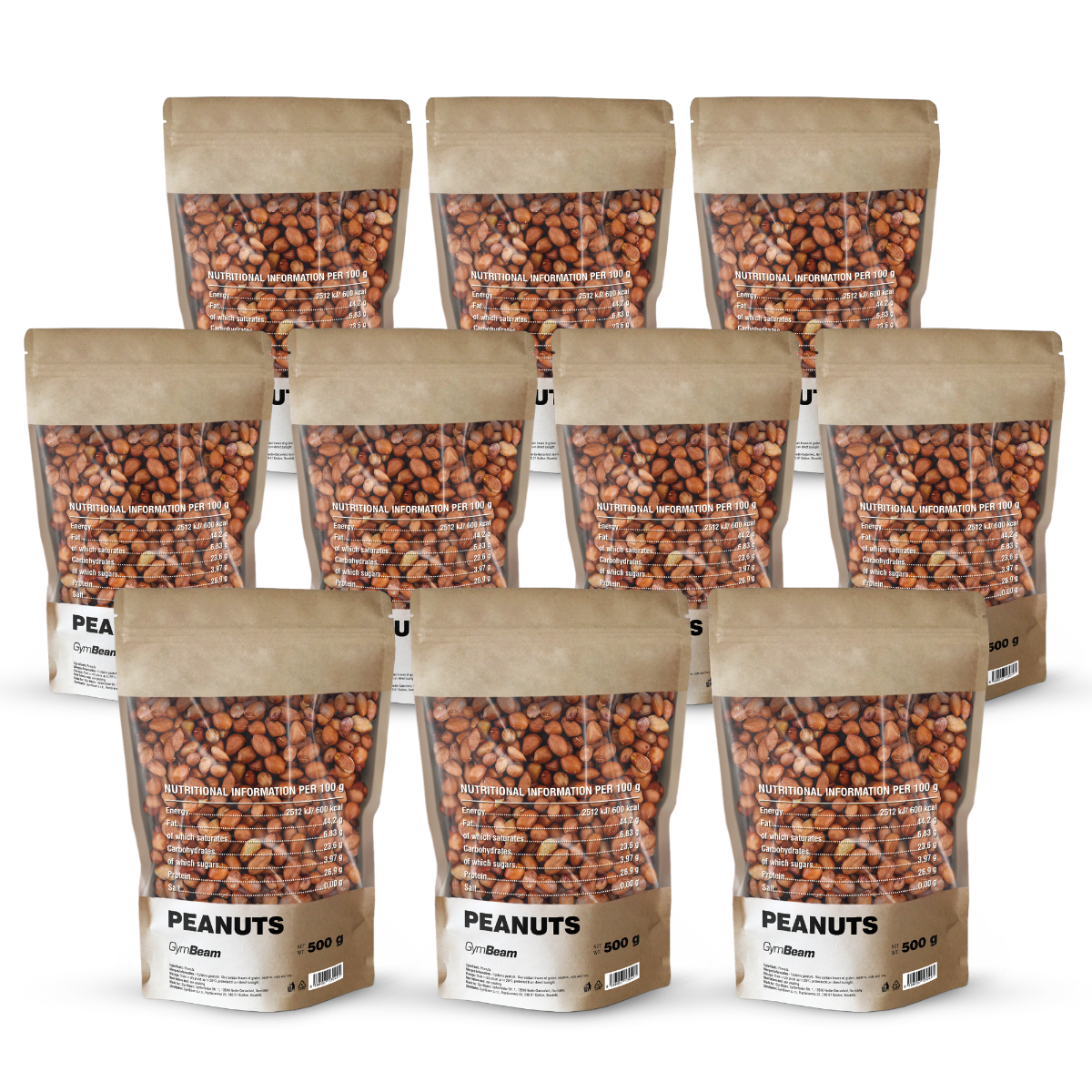 GymBeam Arahide neprăjite