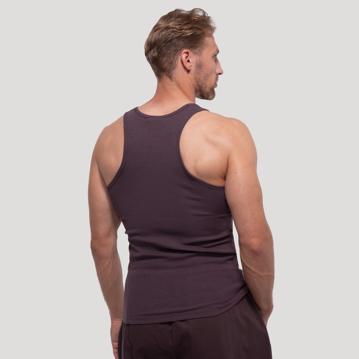 Maiou Persistence Ribbed Brown - GymBeam