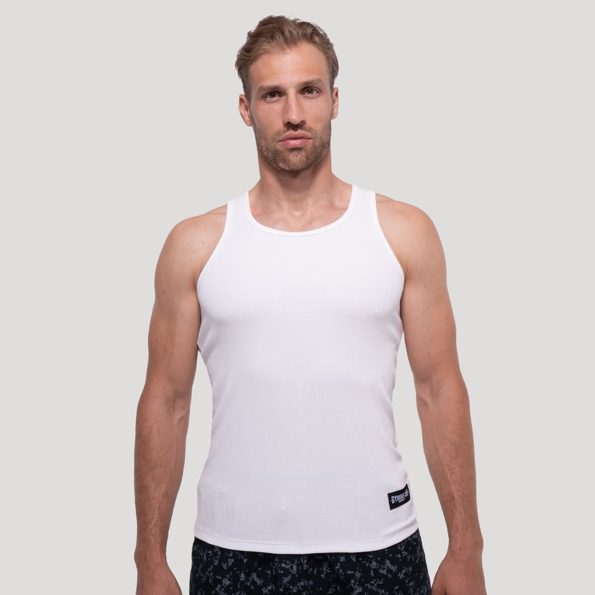 Maiou Persistence Ribbed White - GymBeam