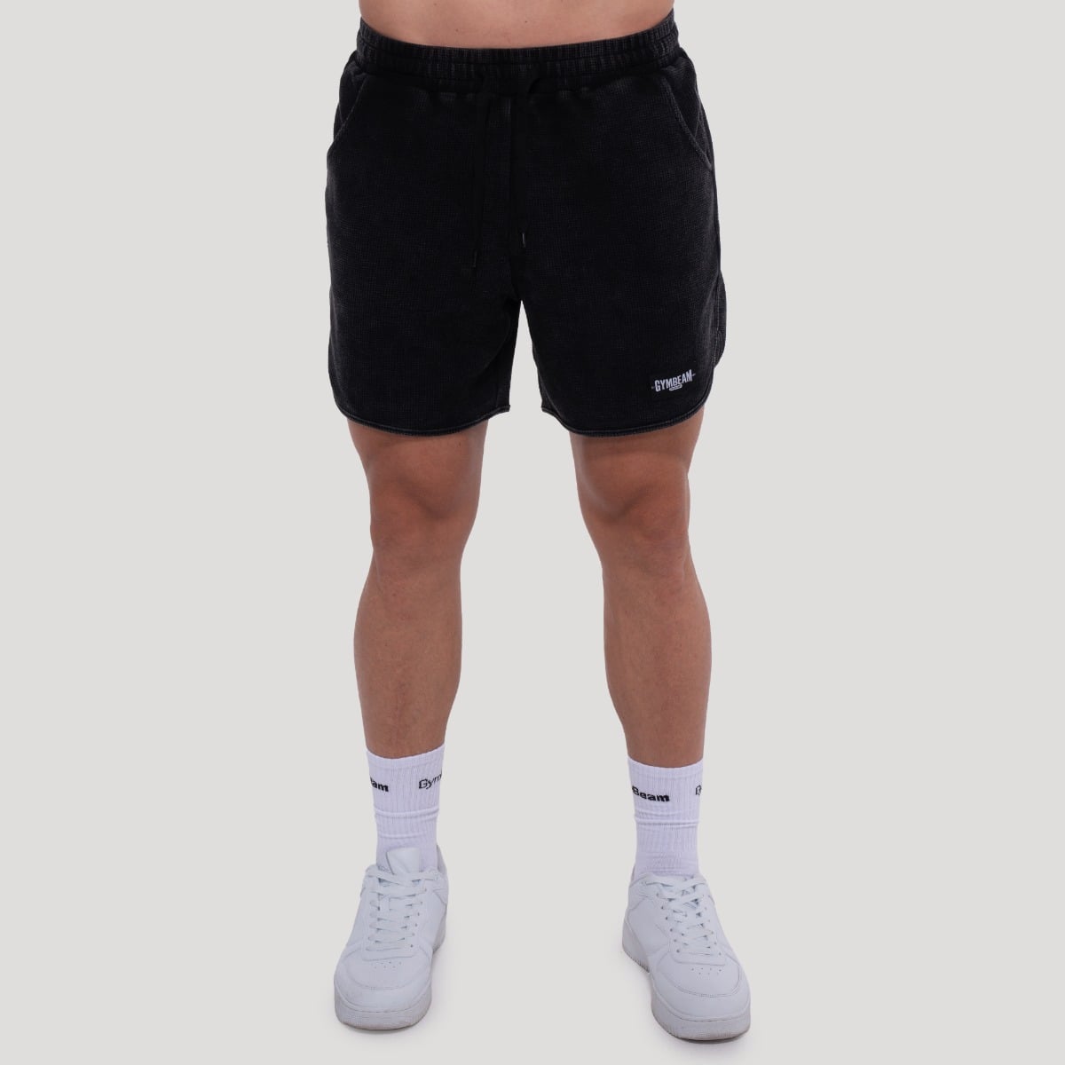 Pantaloni scurți Persistence Washed Black - GymBeam