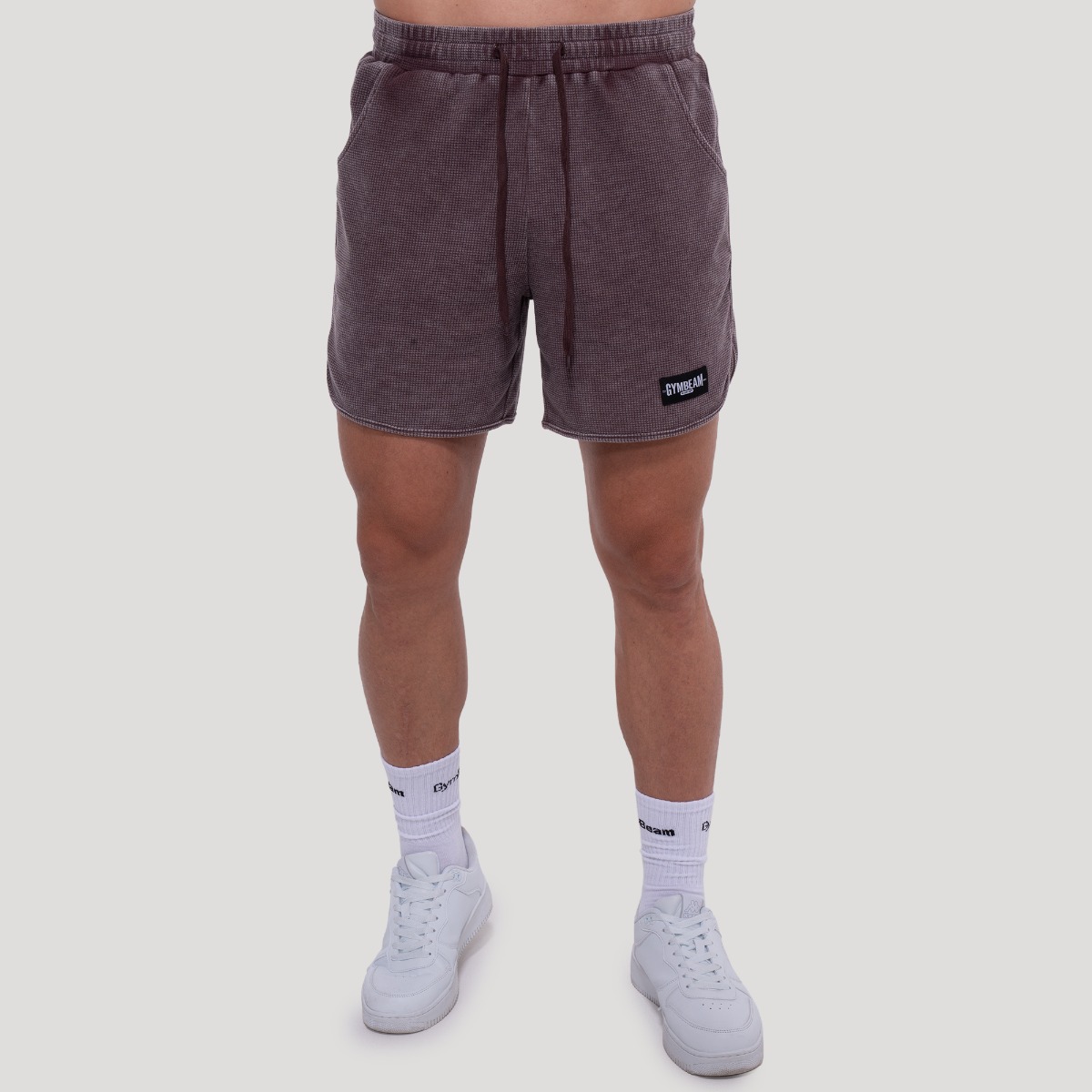 Pantaloni scurți Persistence Washed Brown - GymBeam