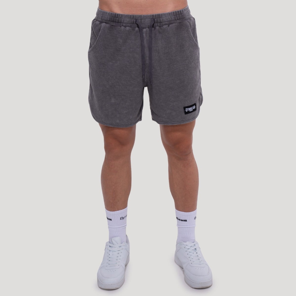 Pantaloni scurți Persistence Washed Gray - GymBeam