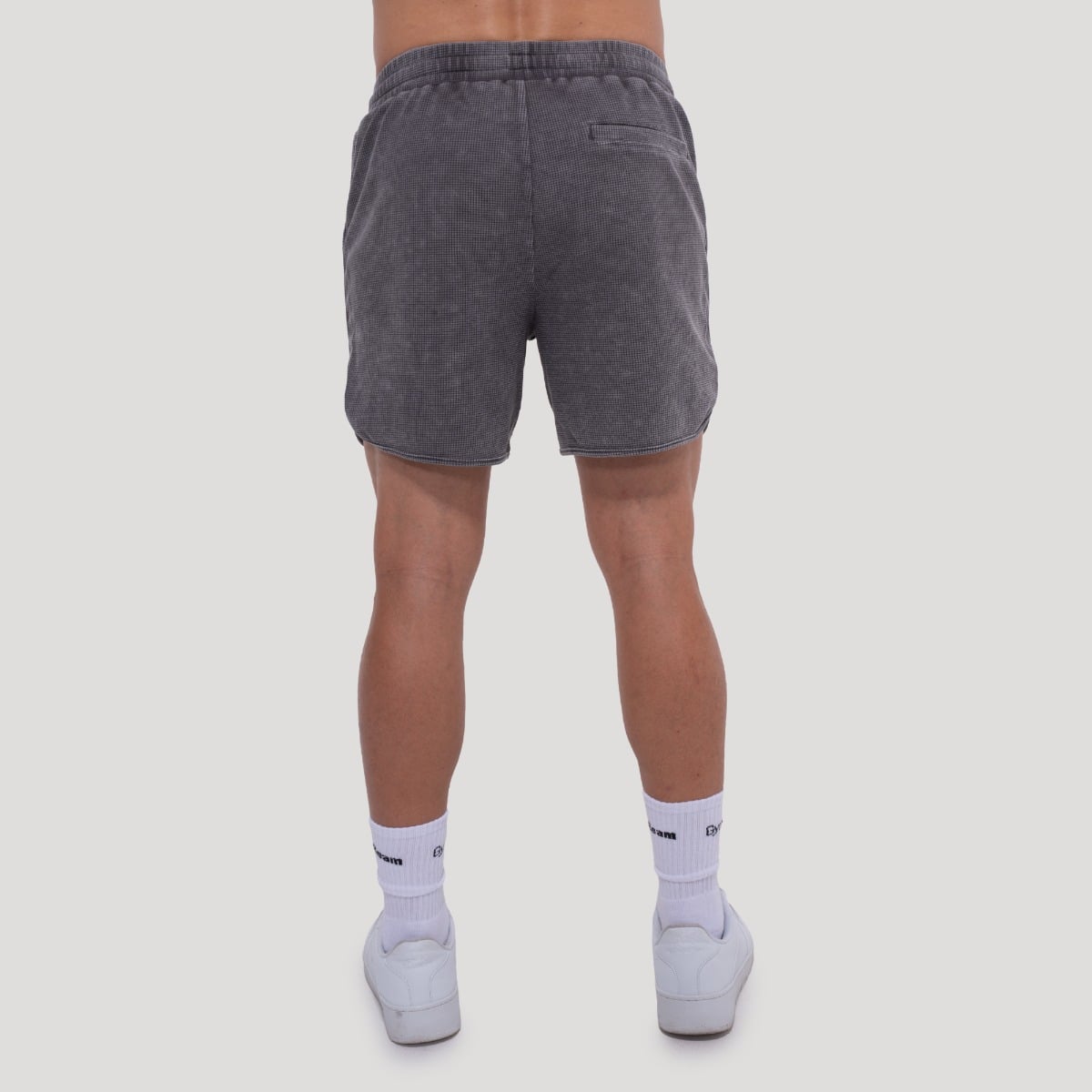 Pantaloni scurți Persistence Washed Gray - GymBeam