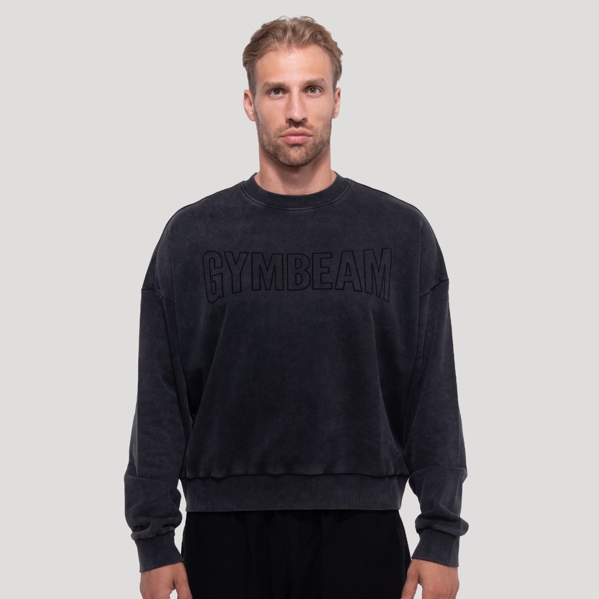 Tricou Persistence Washed Black - GymBeam