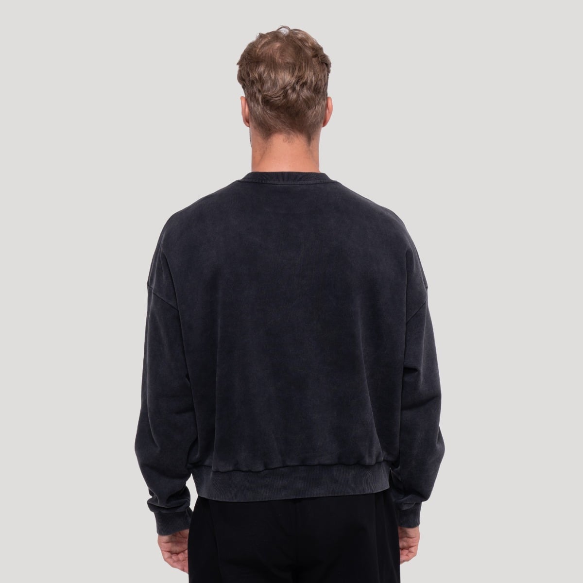 Tricou Persistence Washed Black - GymBeam