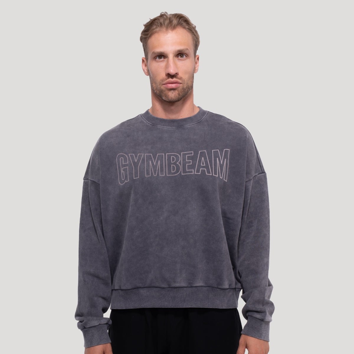 Tricou Persistence Washed Gray - GymBeam