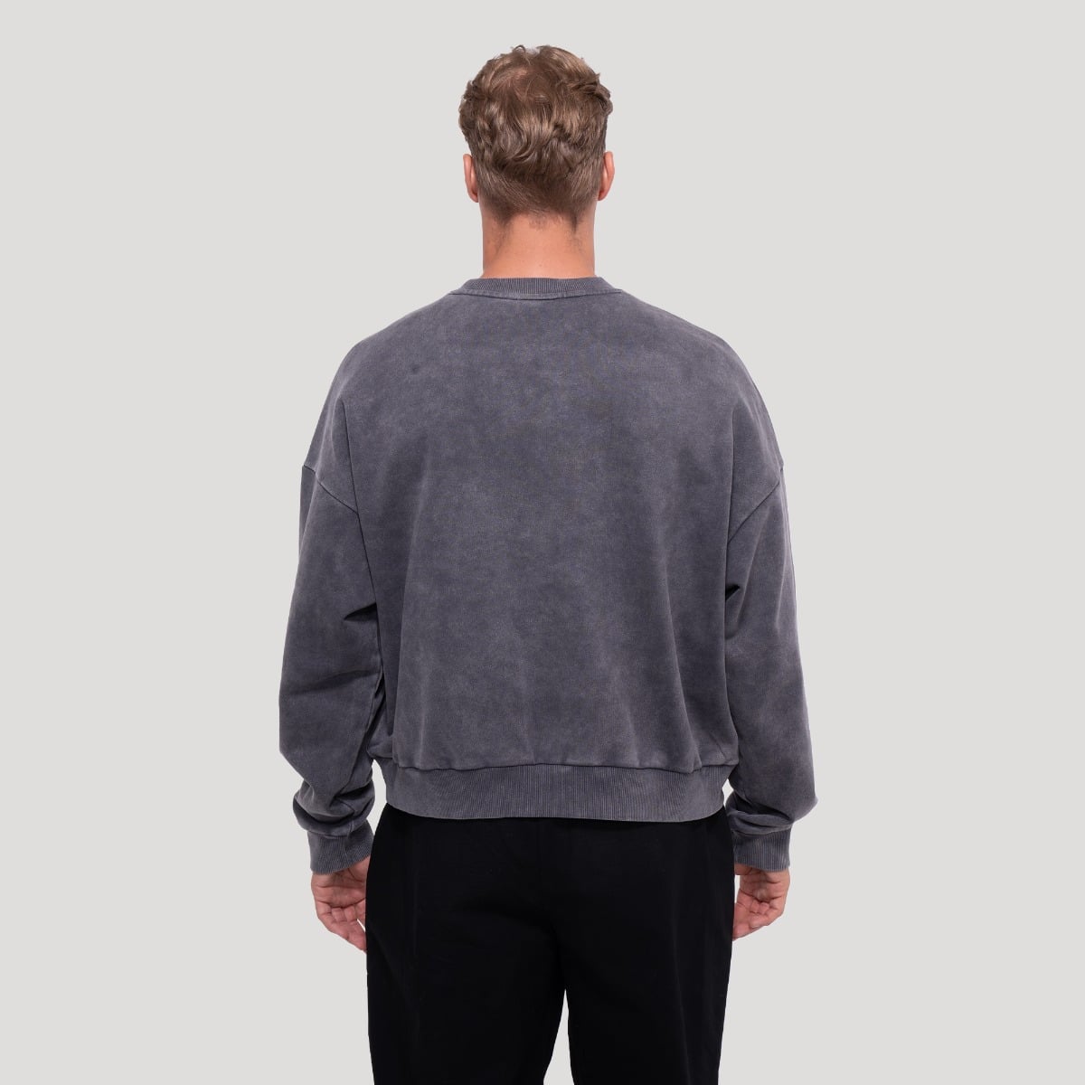 Tricou Persistence Washed Gray - GymBeam