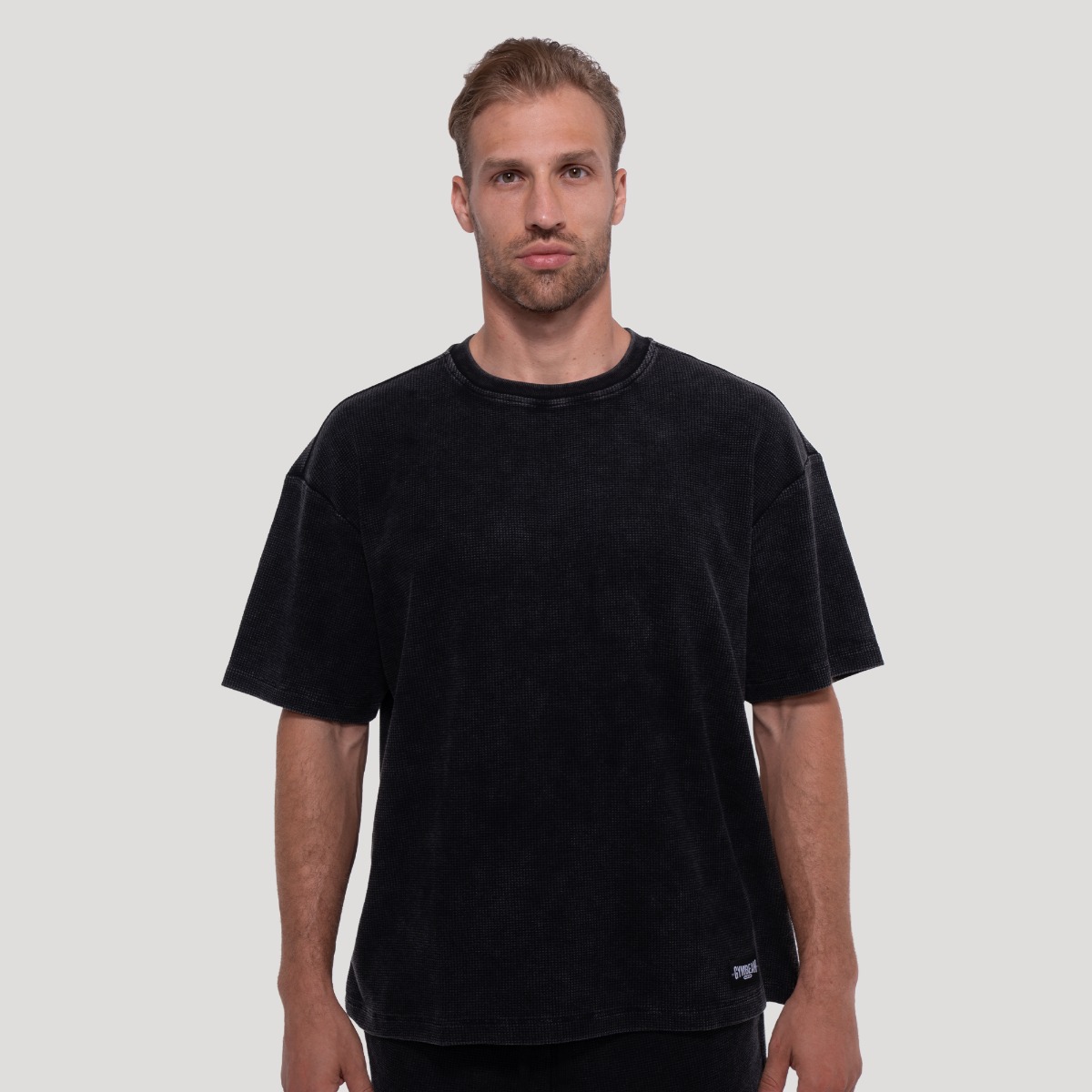 Tricou Persistence Washed Black - GymBeam