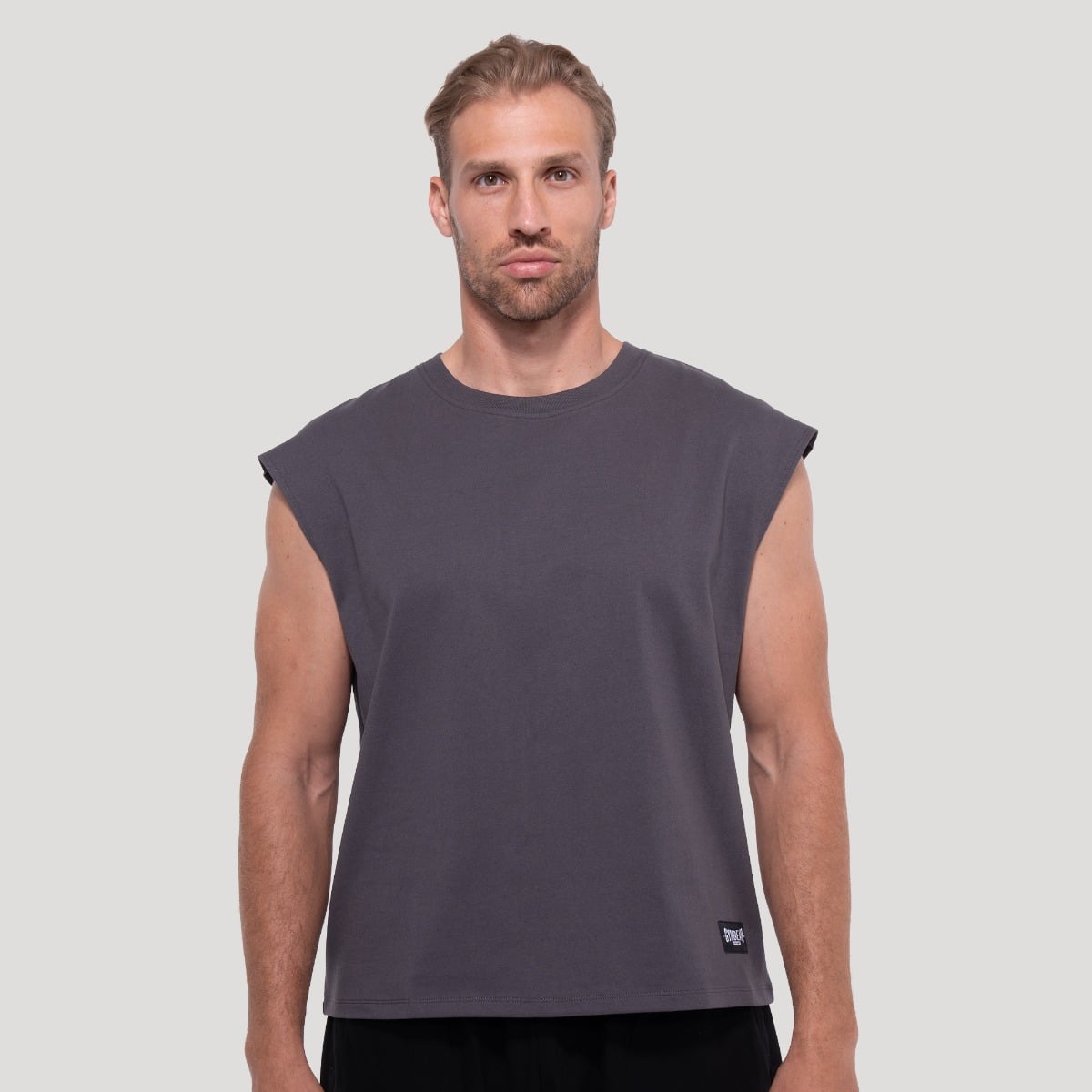 Tricou Persistence Gray - GymBeam