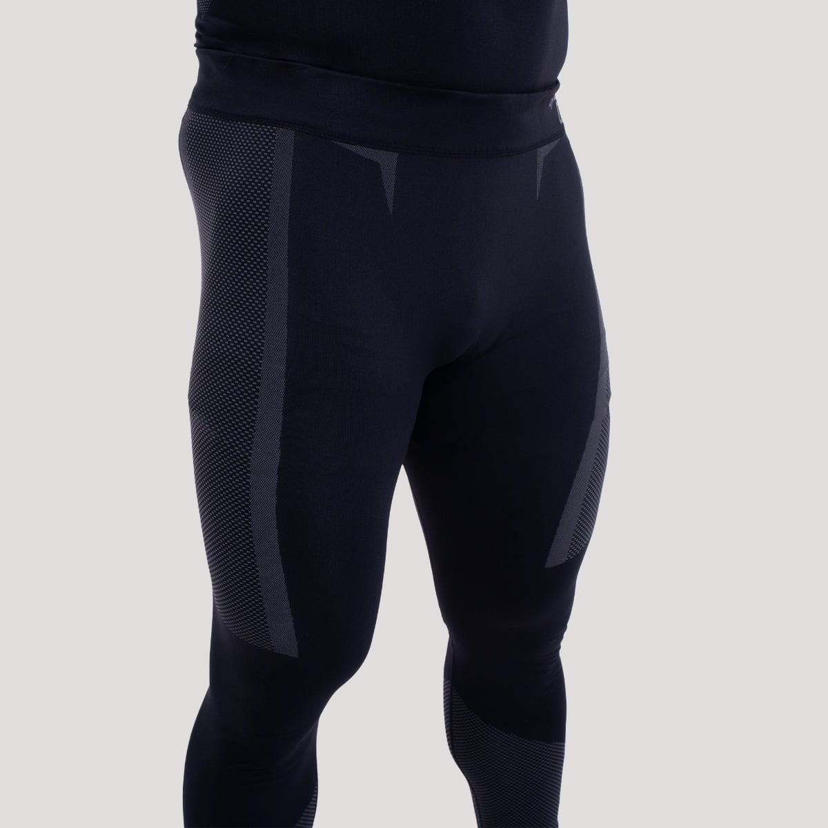 Colanți fără cusături OG1 Black/Grey - GymBeam