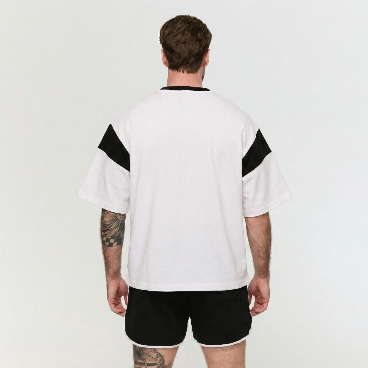 Tricou Premium Heavyweight Varsity - GymBeam