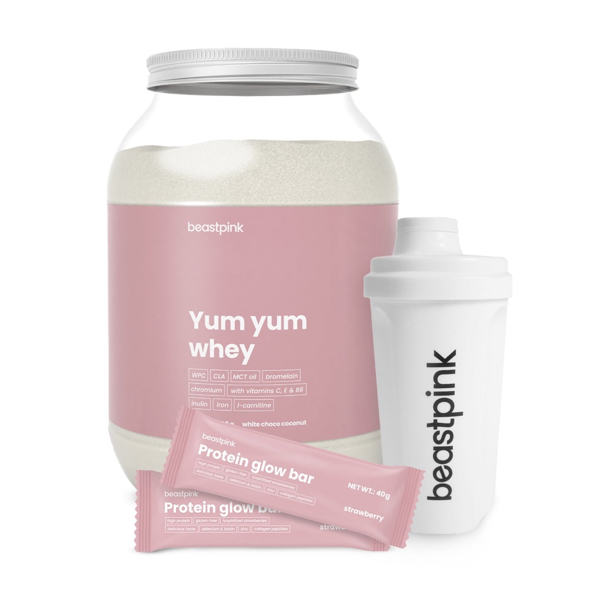 Yum Yum Whey - BeastPink + cadouri 