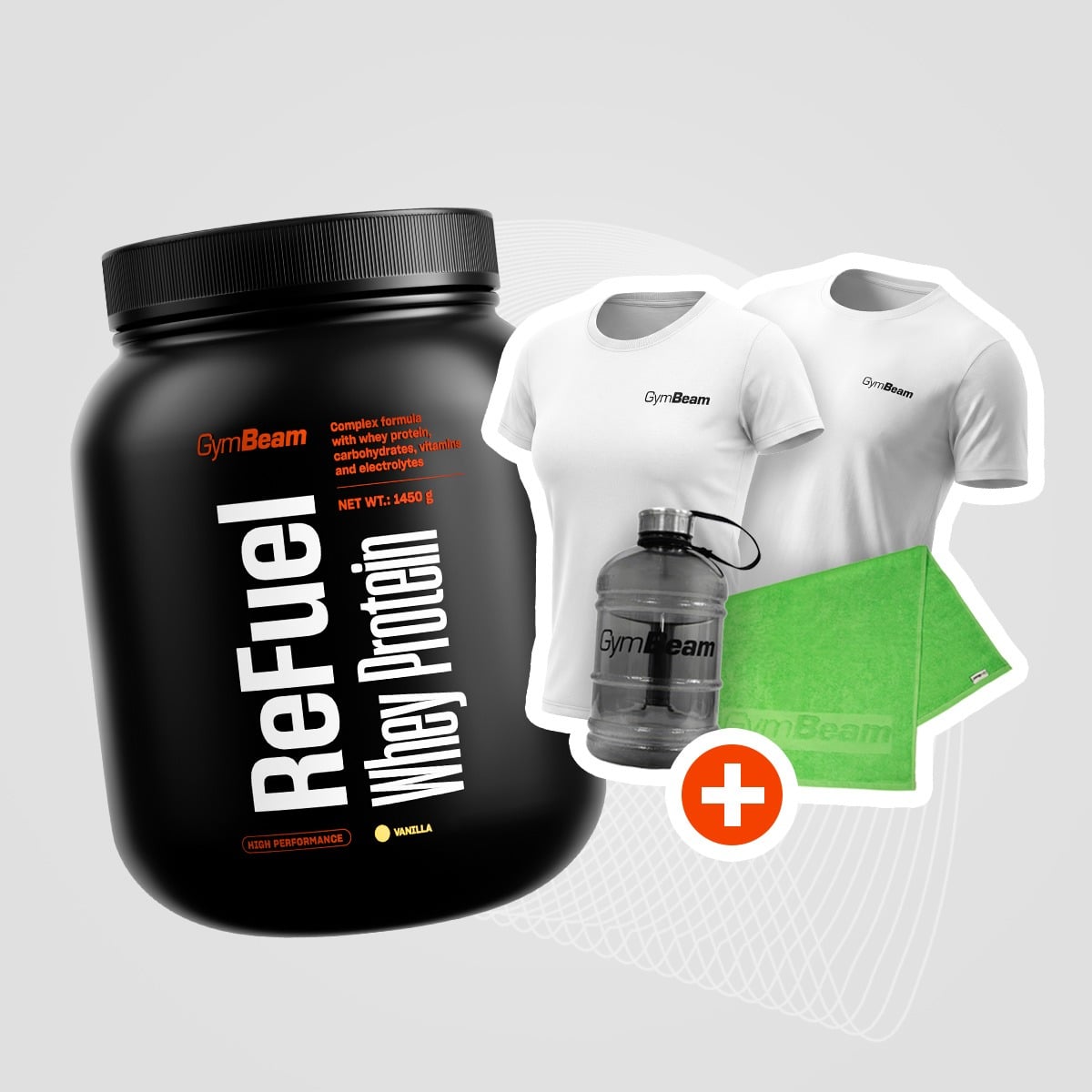 ReFuel Whey Protein - GymBeam + cadou