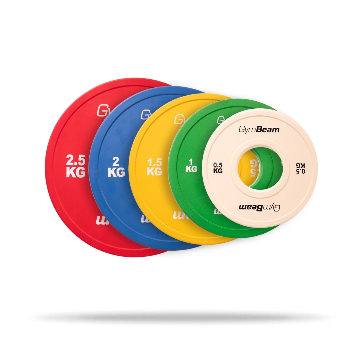 Placă fracțională cauciucată 51 mm - GymBeam