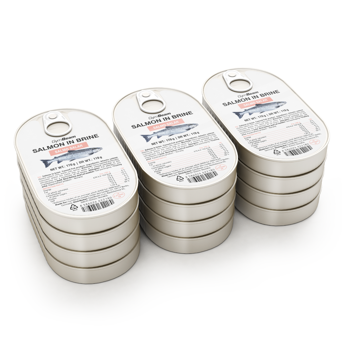 GymBeam Somon în saramură