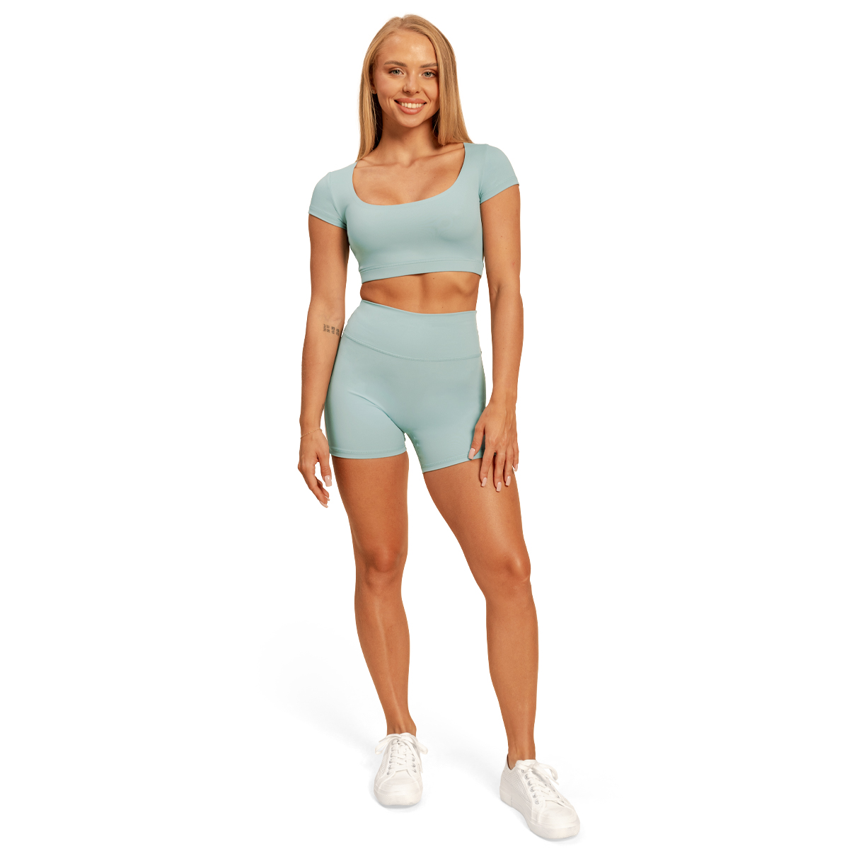 BeastPink Pantaloni scurți pentru femei Sense Storm Blue · záber 12