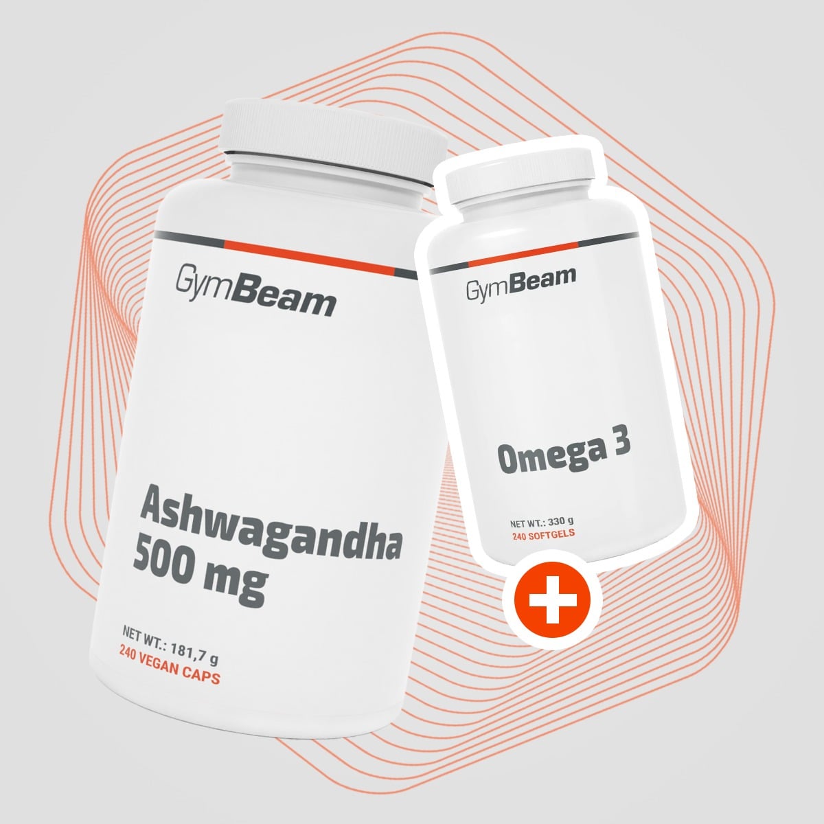 Ashwagandha 500 mg - GymBeam + cadou