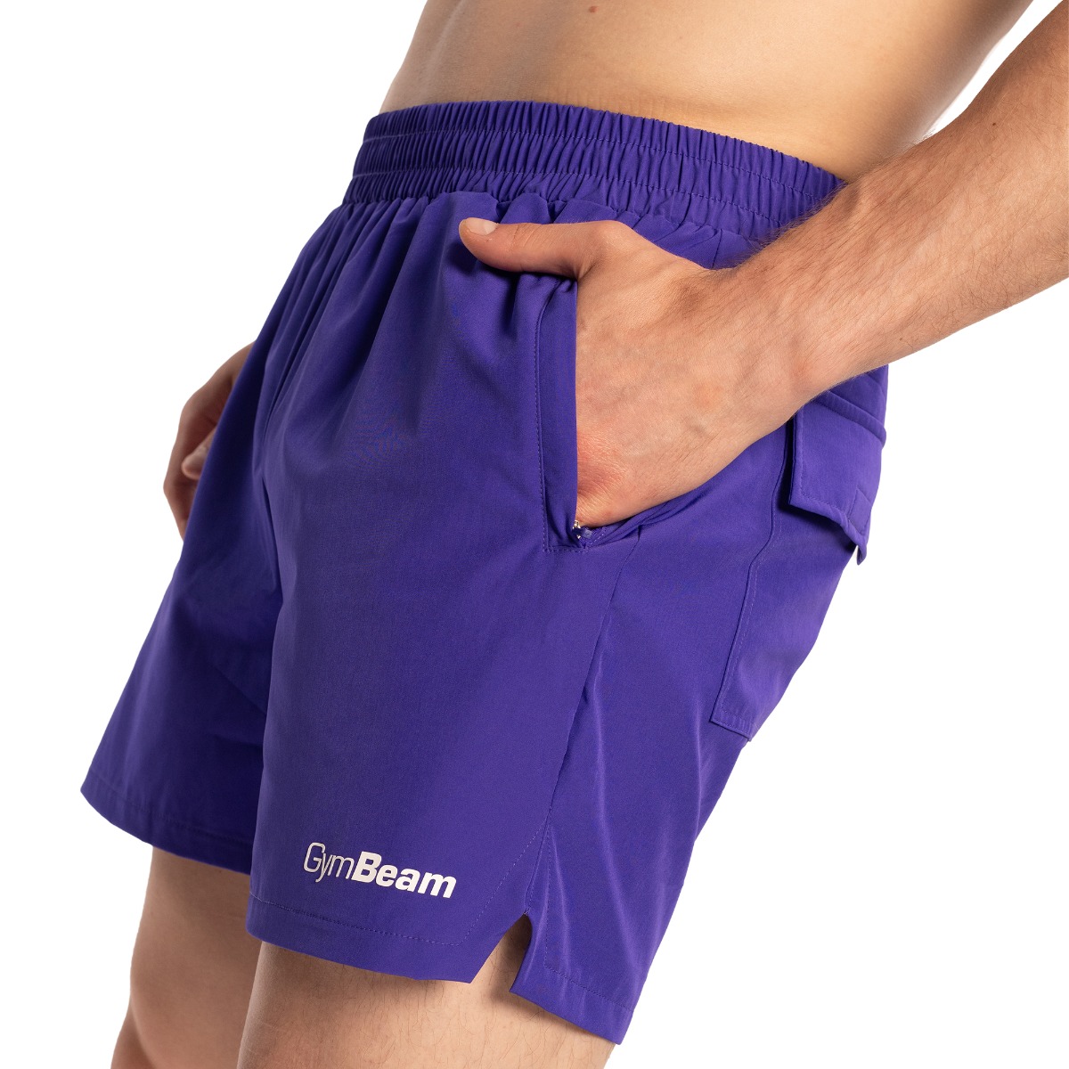 GymBeam Pantaloni scurți TRN Royal · záber 7