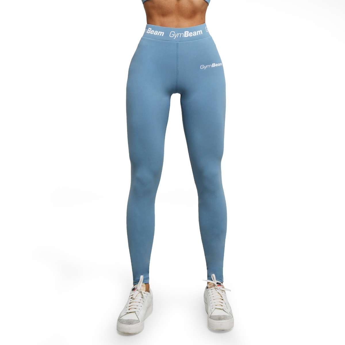 GymBeam Colanți pentru femei Simple Steel Grey · záber 6