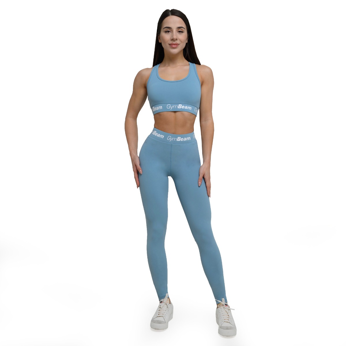 GymBeam Colanți pentru femei Simple Steel Grey · záber 10