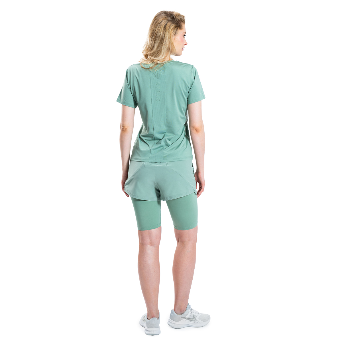 STRIX Pantaloni scurți pentru femei 2in1 ULTRA Agave · záber 10