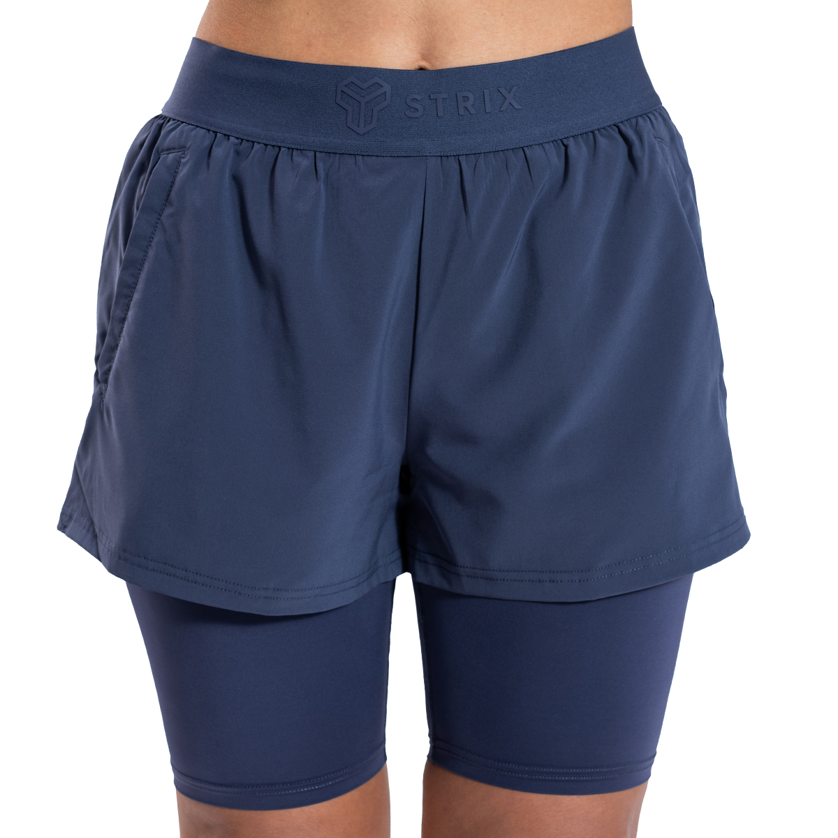 STRIX Pantaloni scurți pentru femei 2in1 ULTRA Graystone · záber 8