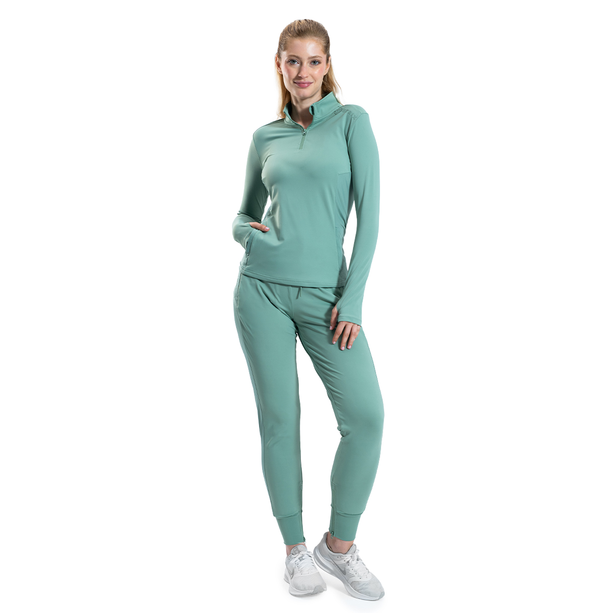 STRIX Pantaloni sport pentru femei ULTRA Agave · záber 10