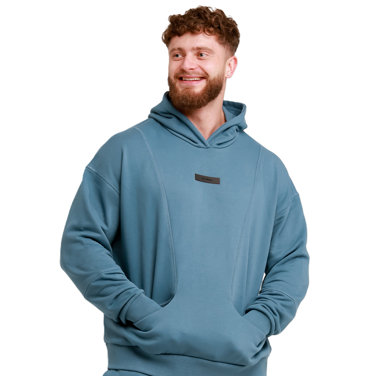 GymBeam Unity Hoodie Blue · záber 8