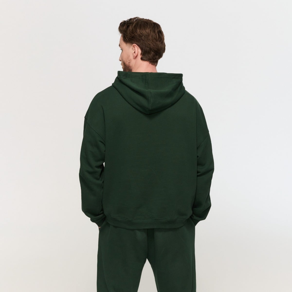 Hanorac Varsity Green - GymBeam