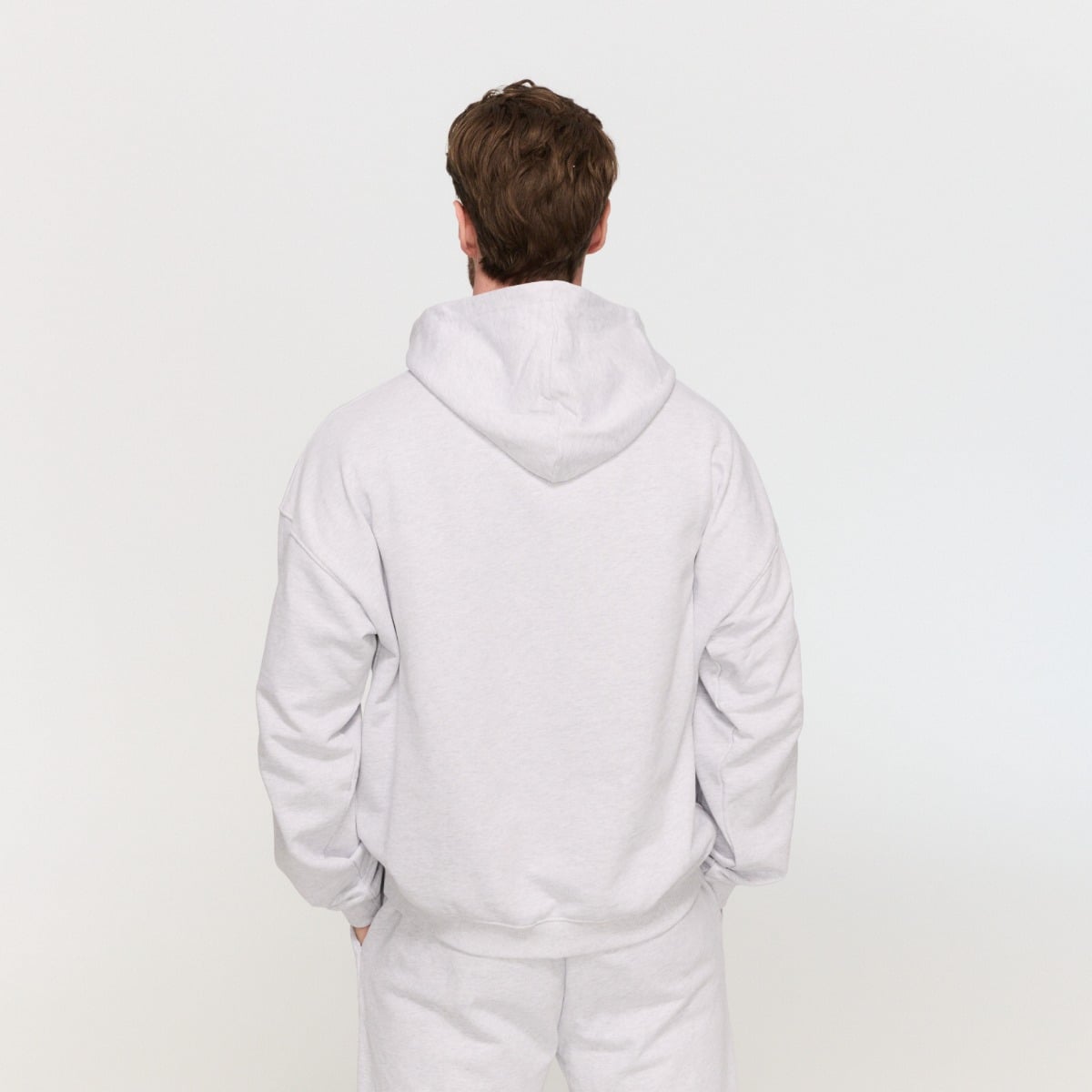 Hanorac Varsity Grey - GymBeam