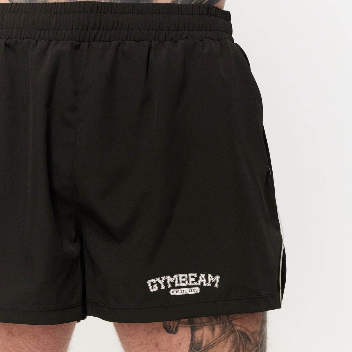 Pantaloni scurți Varsity Black - GymBeam