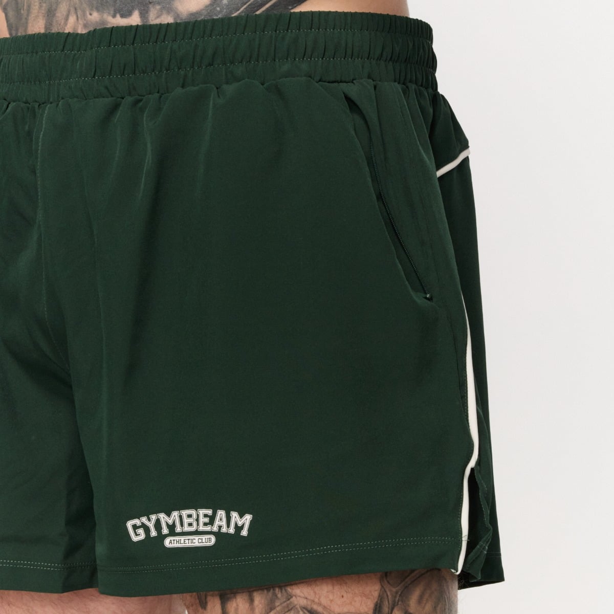 Pantaloni scurți Varsity Green - GymBeam