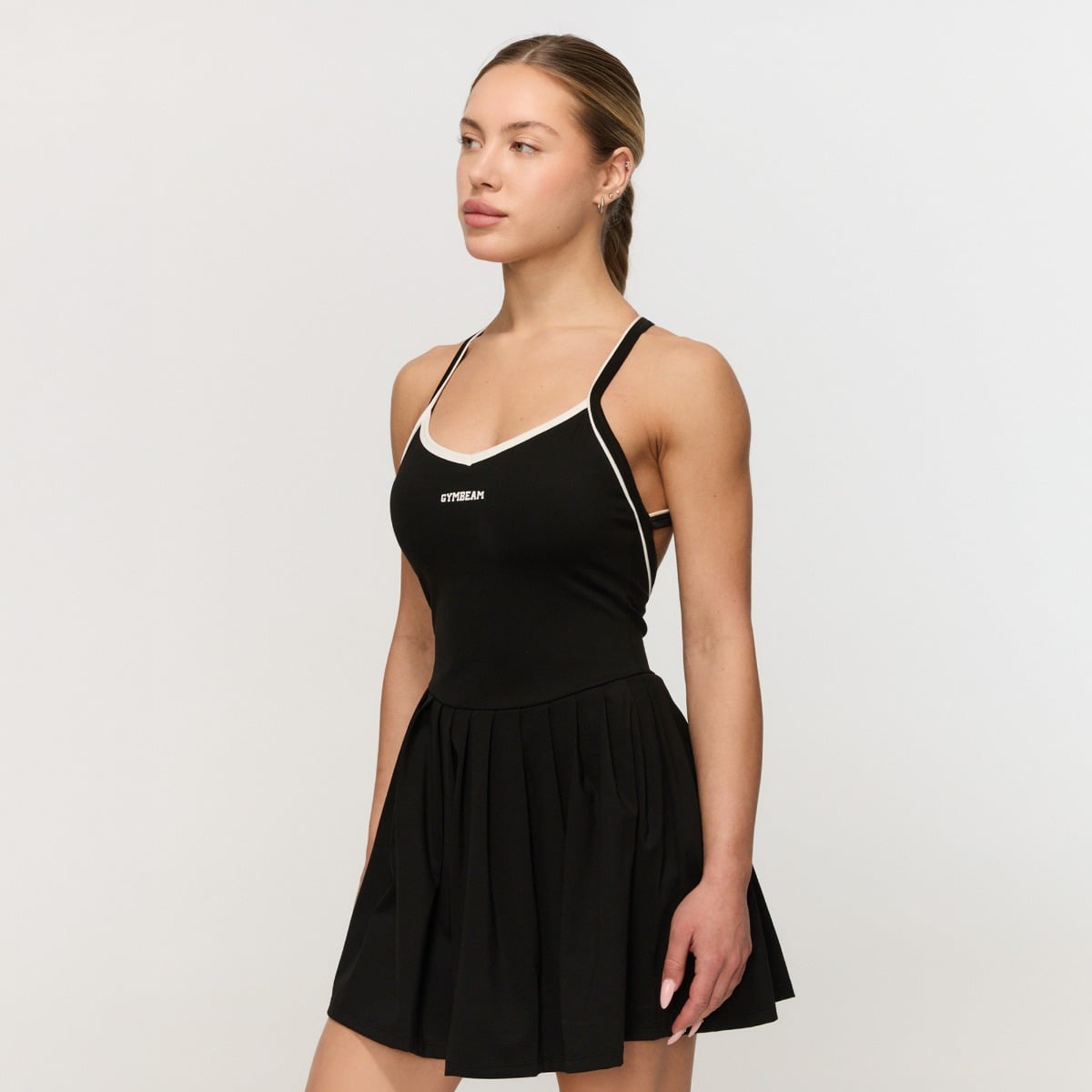 Rochie Sport Varsity Black - GymBeam