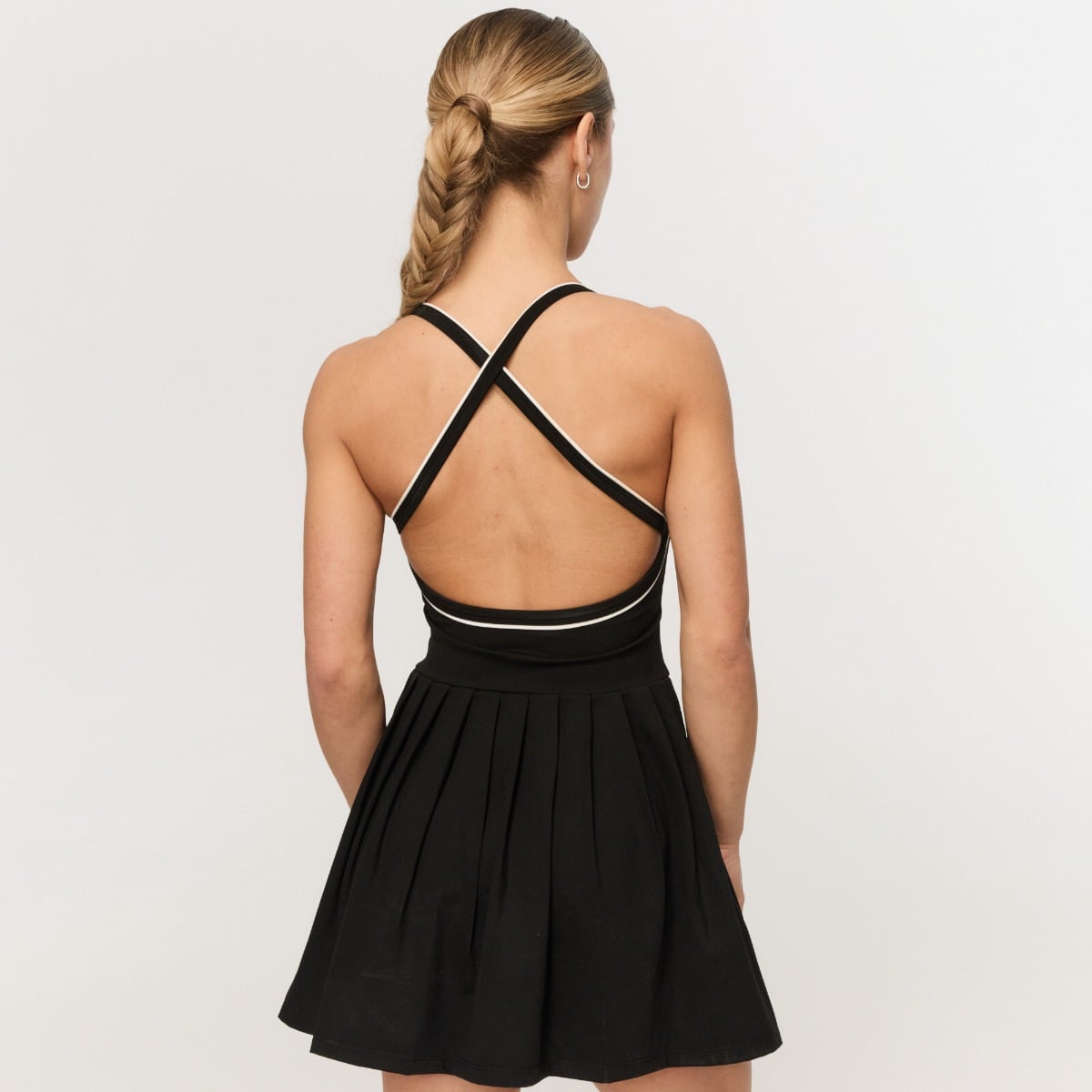 Rochie Sport Varsity Black - GymBeam