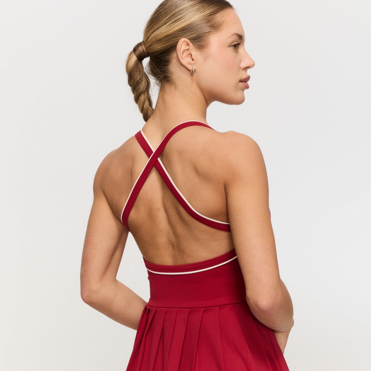 Rochie Sport Varsity Red - GymBeam
