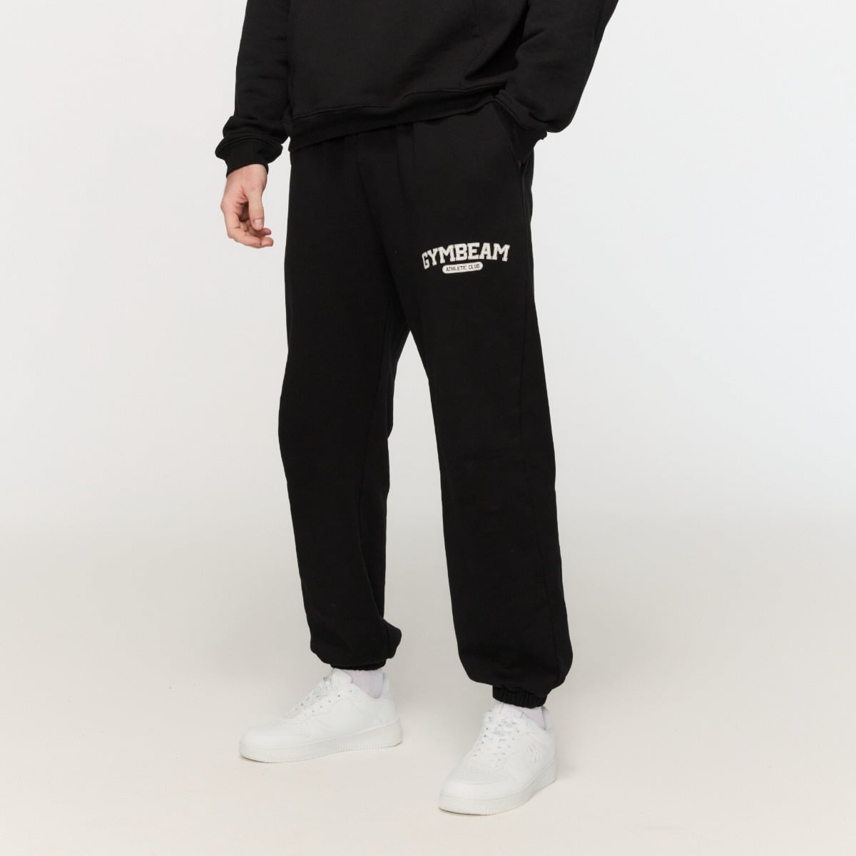 Pantaloni sport Varsity Black - GymBeam