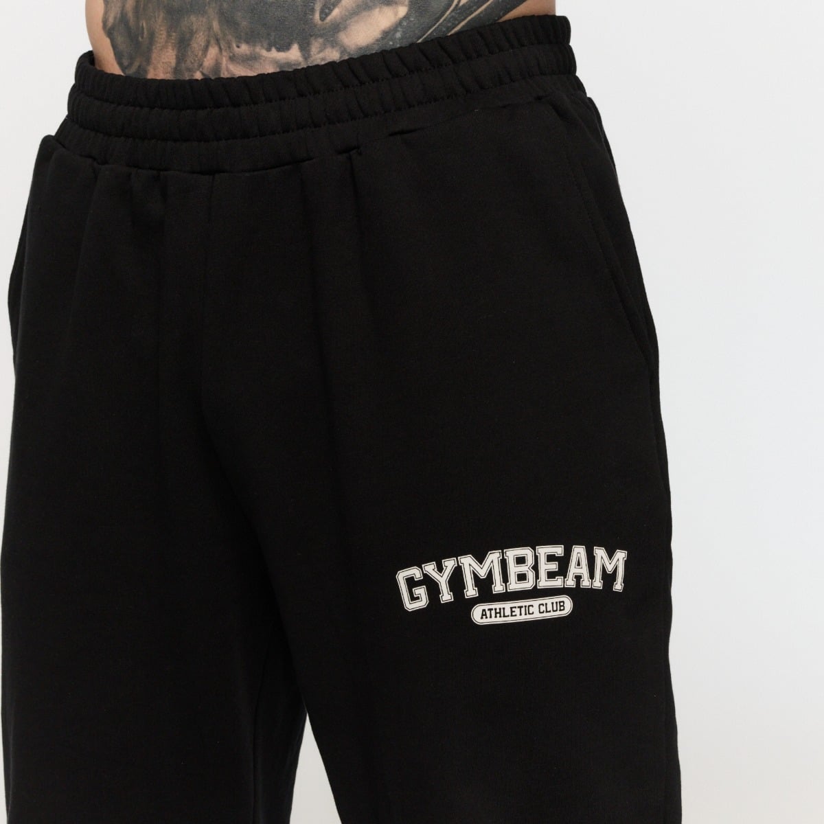 Pantaloni sport Varsity Black - GymBeam