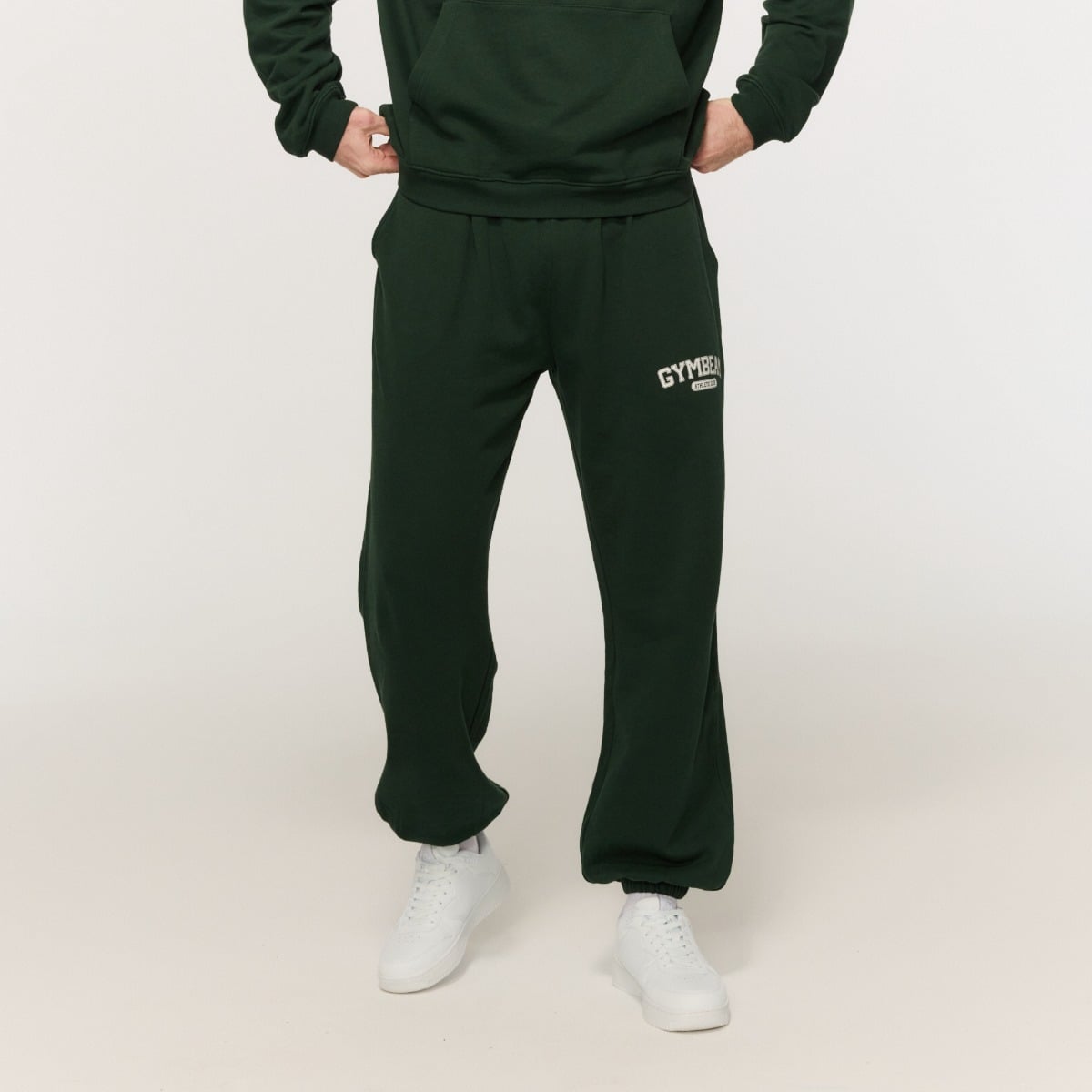 Pantaloni sport Varsity Green - GymBeam