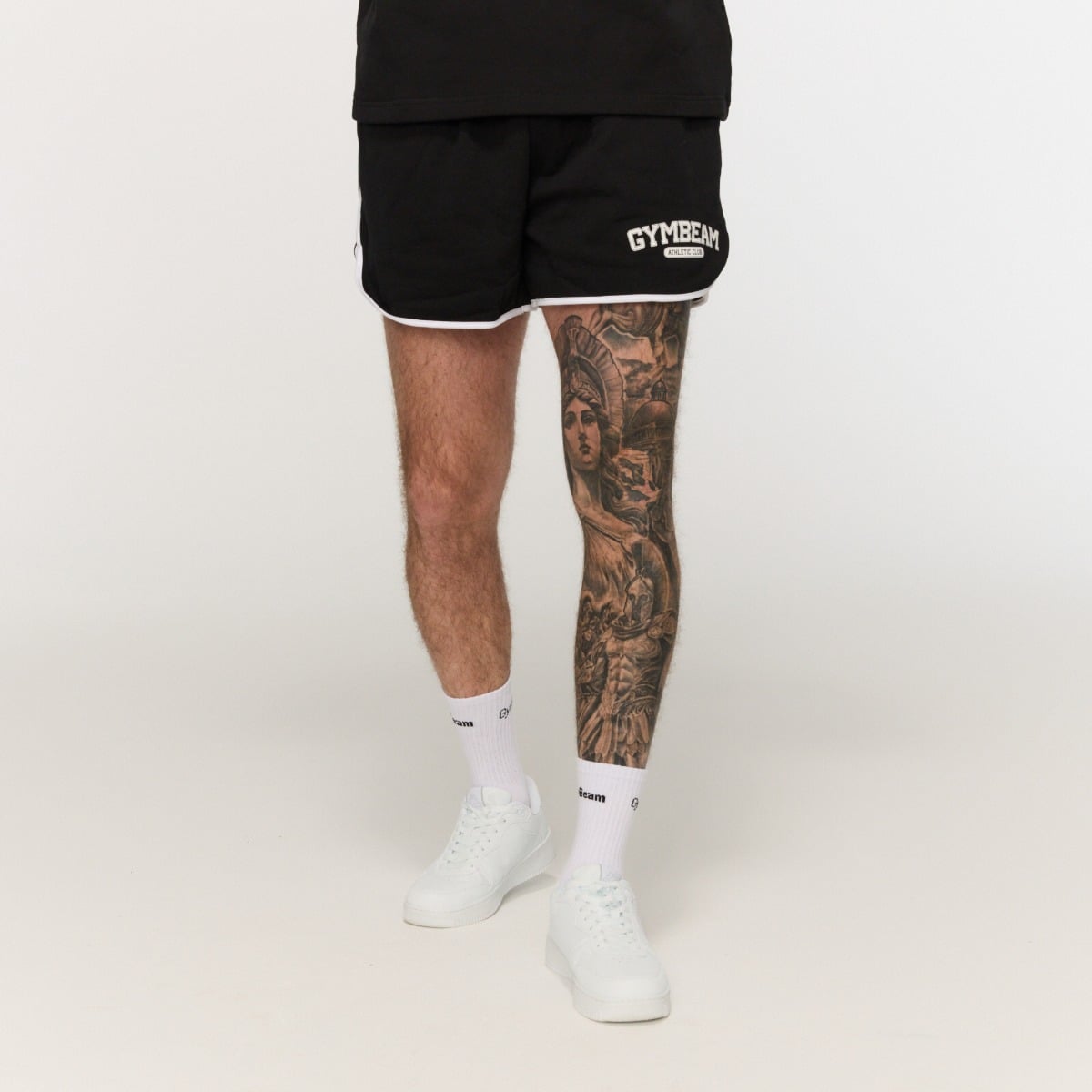 Pantaloni scurți sport Varsity Black - GymBeam