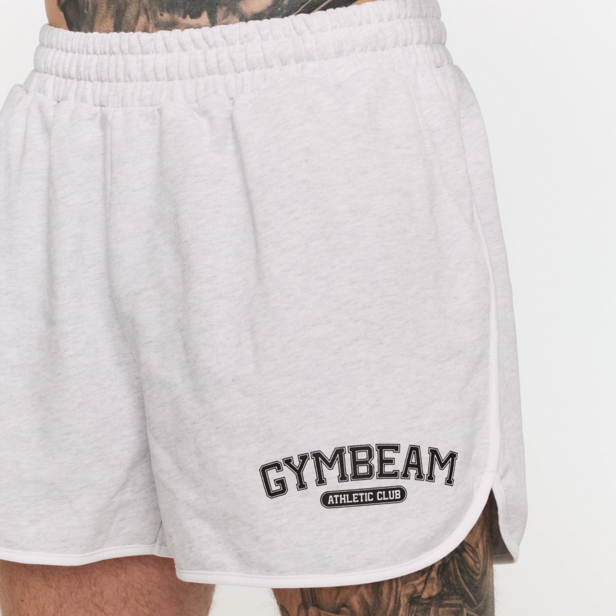 Pantaloni scurți sport Varsity Grey - GymBeam