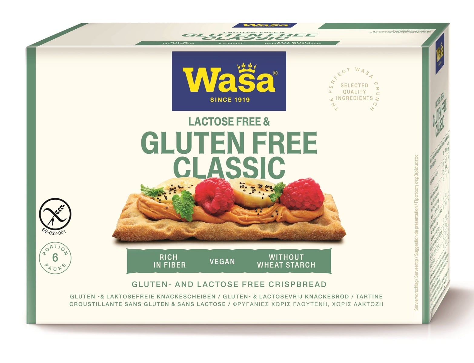 Pâine crocantă fără gluten - Wasa