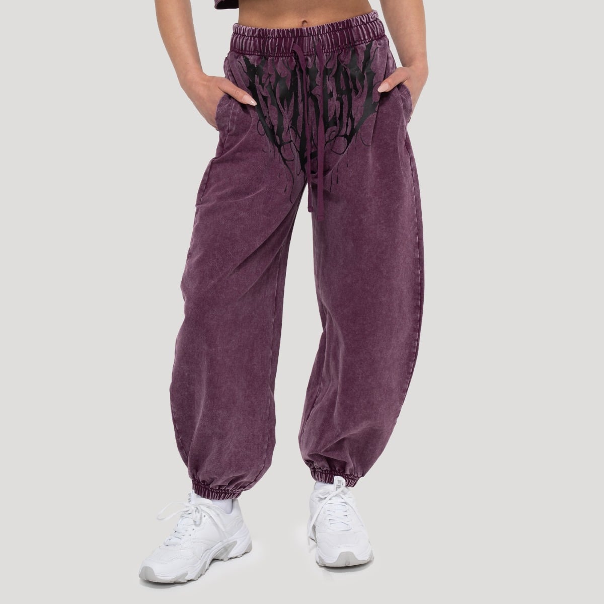 Pantaloni sport pentru femei Abyss Raisin - GymBeam