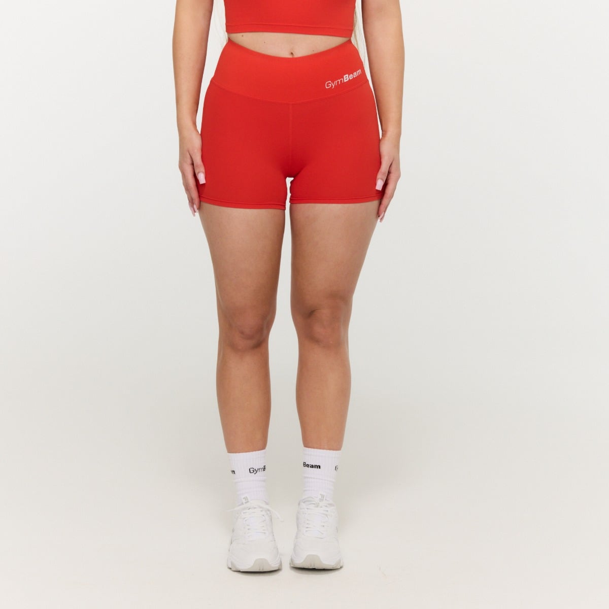 Pantaloni scurți pentru femei BEAT Tangerine - GymBeam