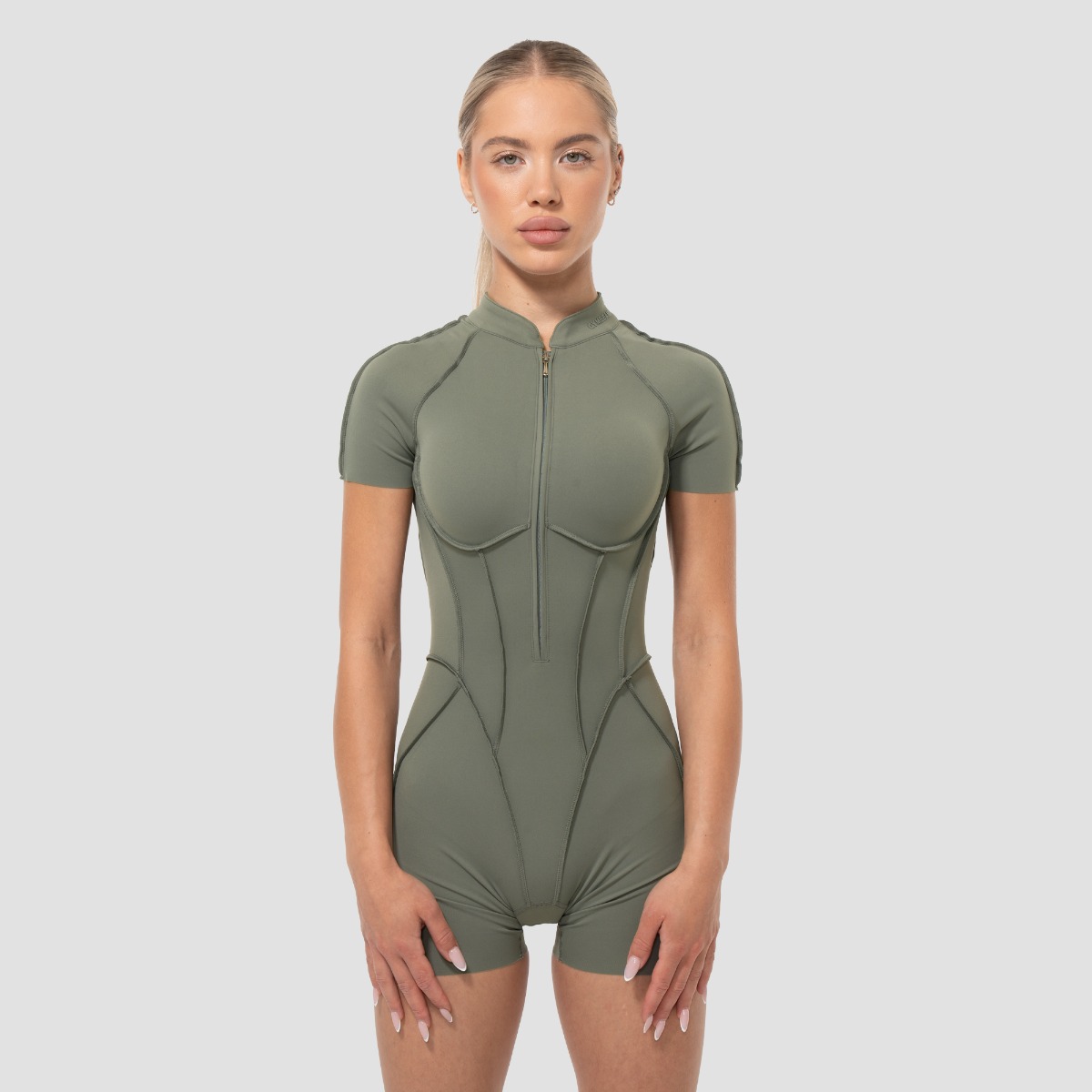 Women‘s Cosmo Jumpsuit Olive - GymBeam