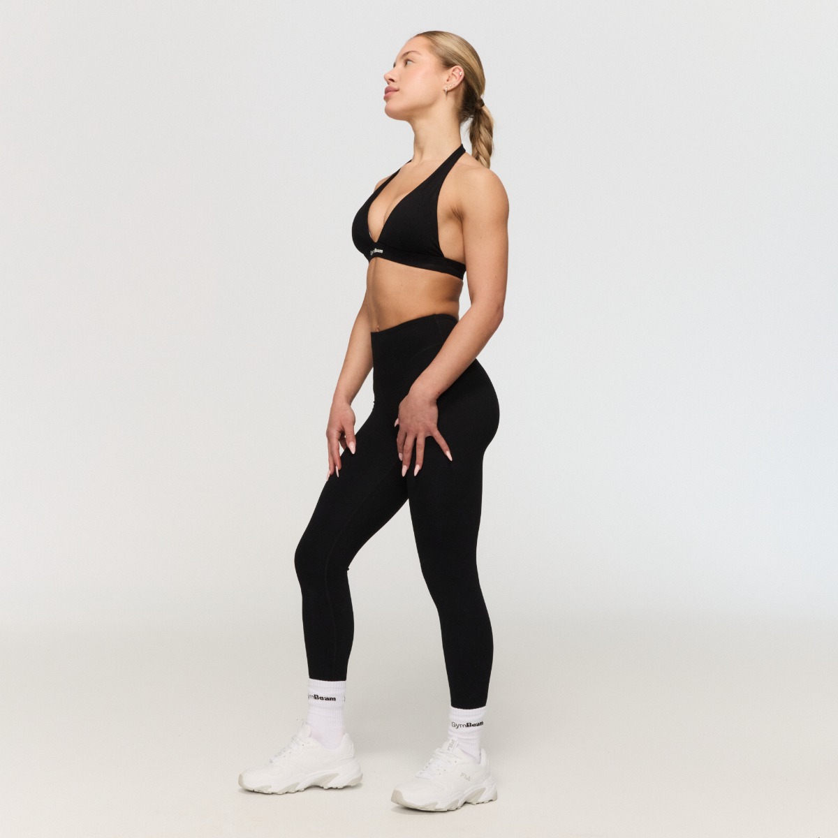 GymBeam Colanți pentru femei Fierce Black · záber 7