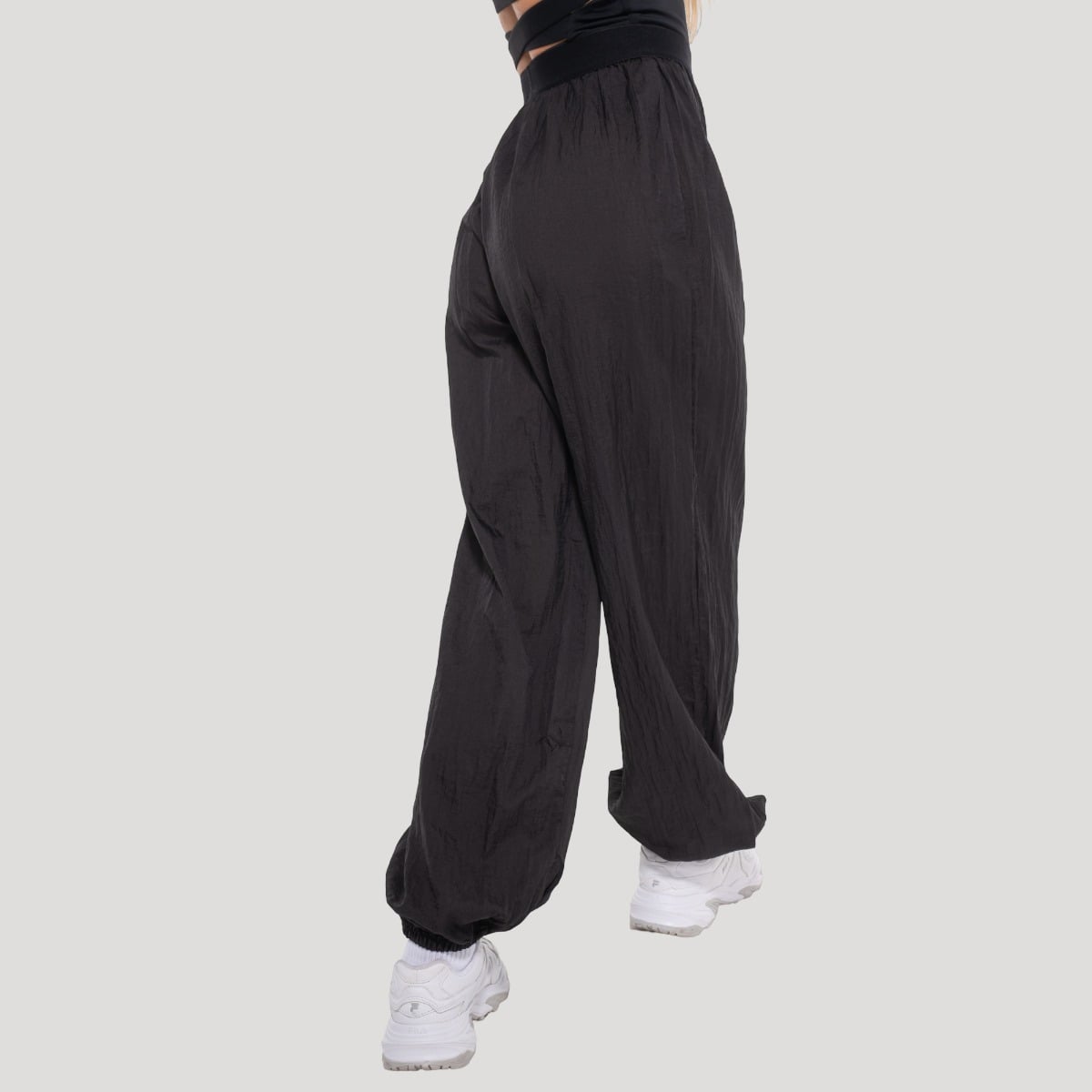 Pantaloni sport pentru femei Flow Black - GymBeam