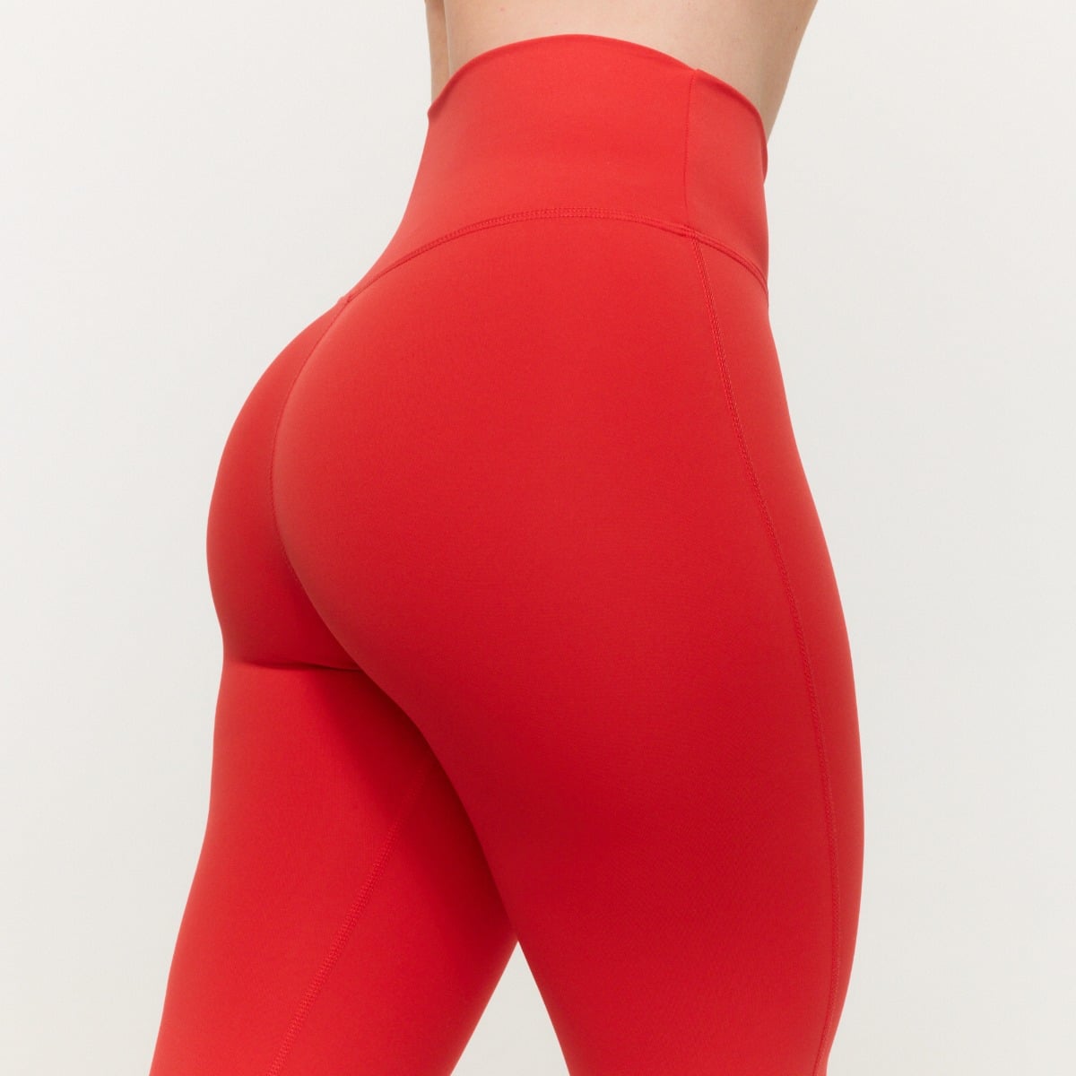Colanți pentru femei High-waist Limitless Hot Red - GymBeam